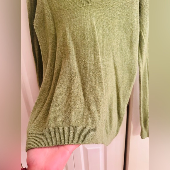 100% Cashmere Nordstrom Signature Sweater | Mint | Size S - Picture 8 of 12